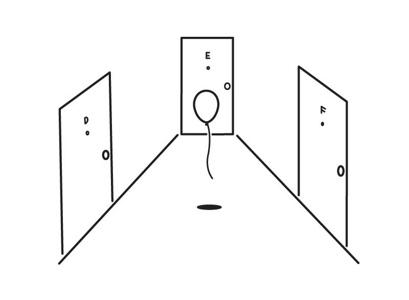 the hallway