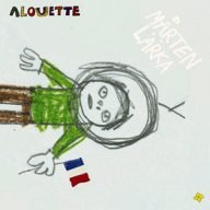 alouette, een franstalige cd van de zweedse troubadour marten larka