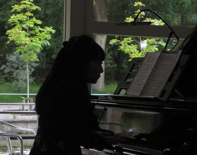 in de hortus...