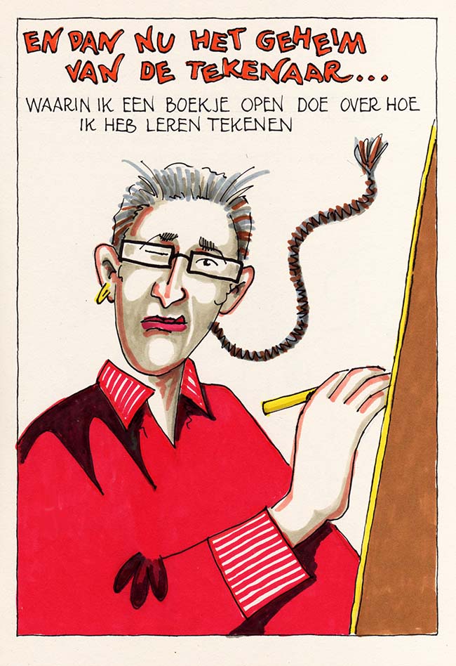 het geheim van de tekenaar