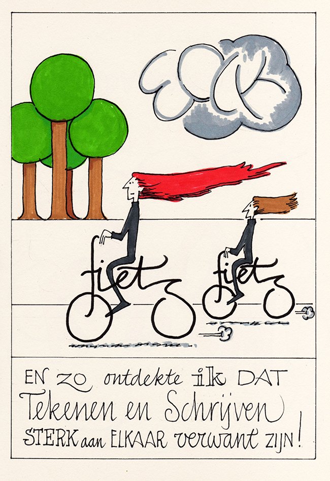 tekenen en schrijven