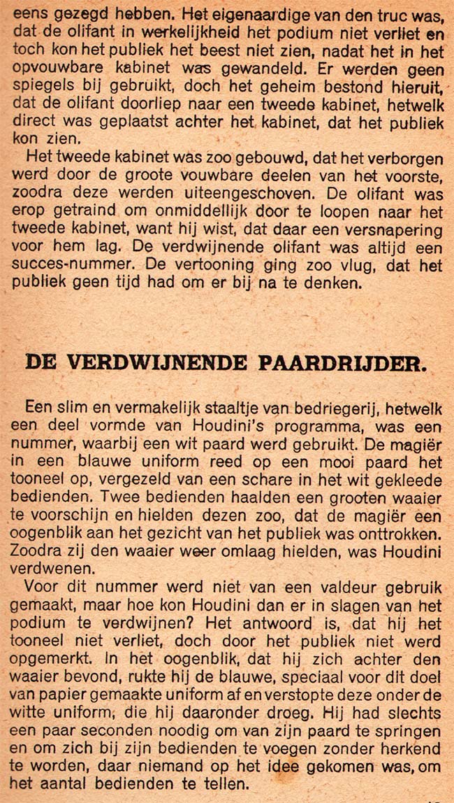 nog een houdinitruc verklaard