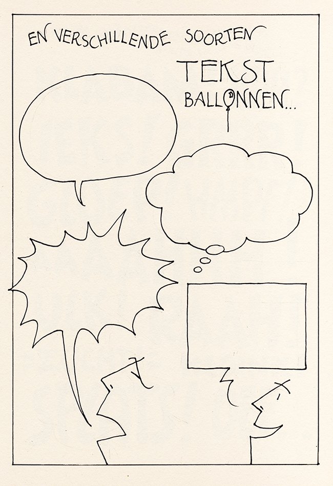 tekstballonnen