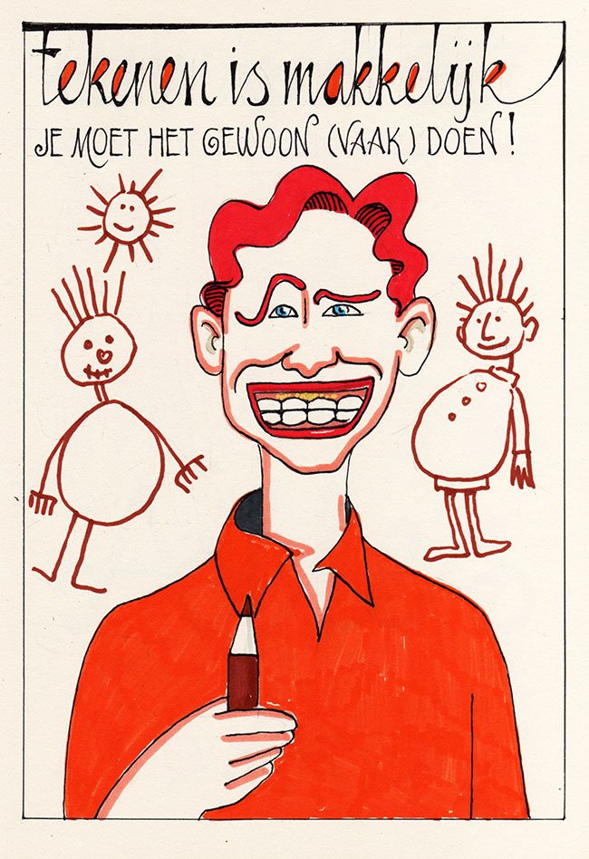 tekenen is makkelijk