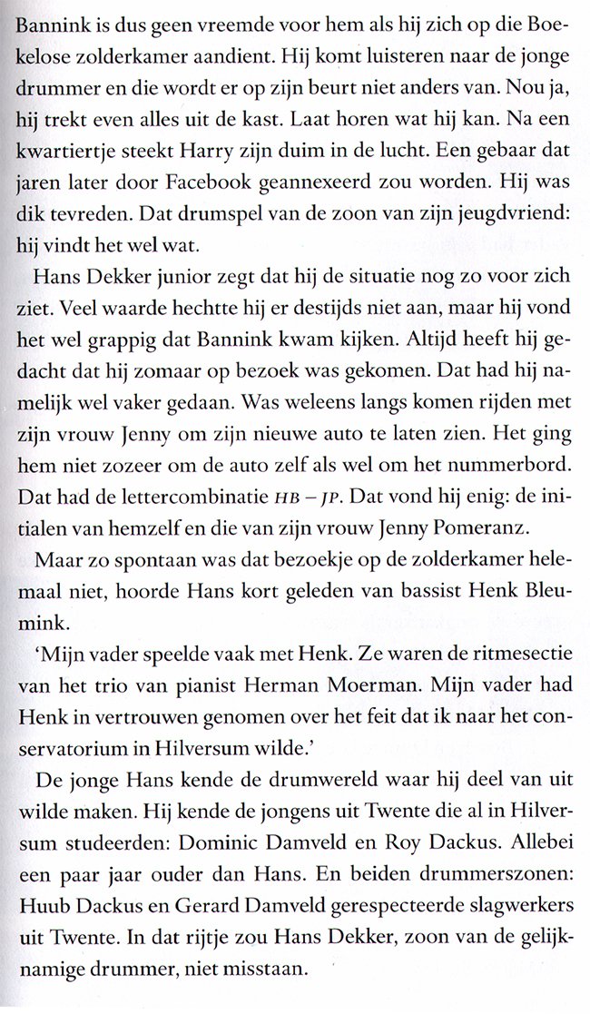 zo spontaan was dat bezoekje niet...