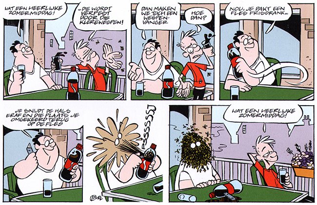 die dikke in actie