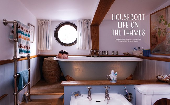 een huis op de theems