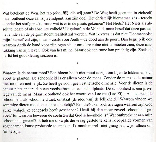 over tao en over schoonheid