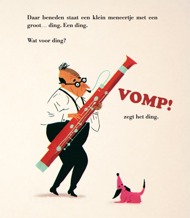 een ding...