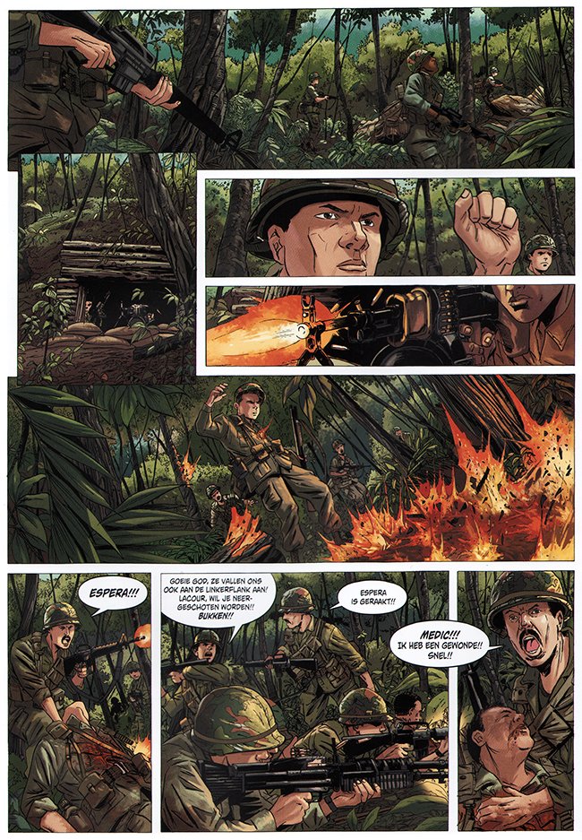 josh in de jungle van vietnam