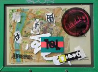 stickers in trier, april 2018