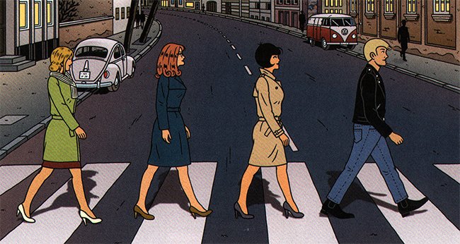 op weg naar de beatles...