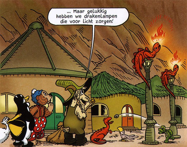 let op pilschat en de papegaai