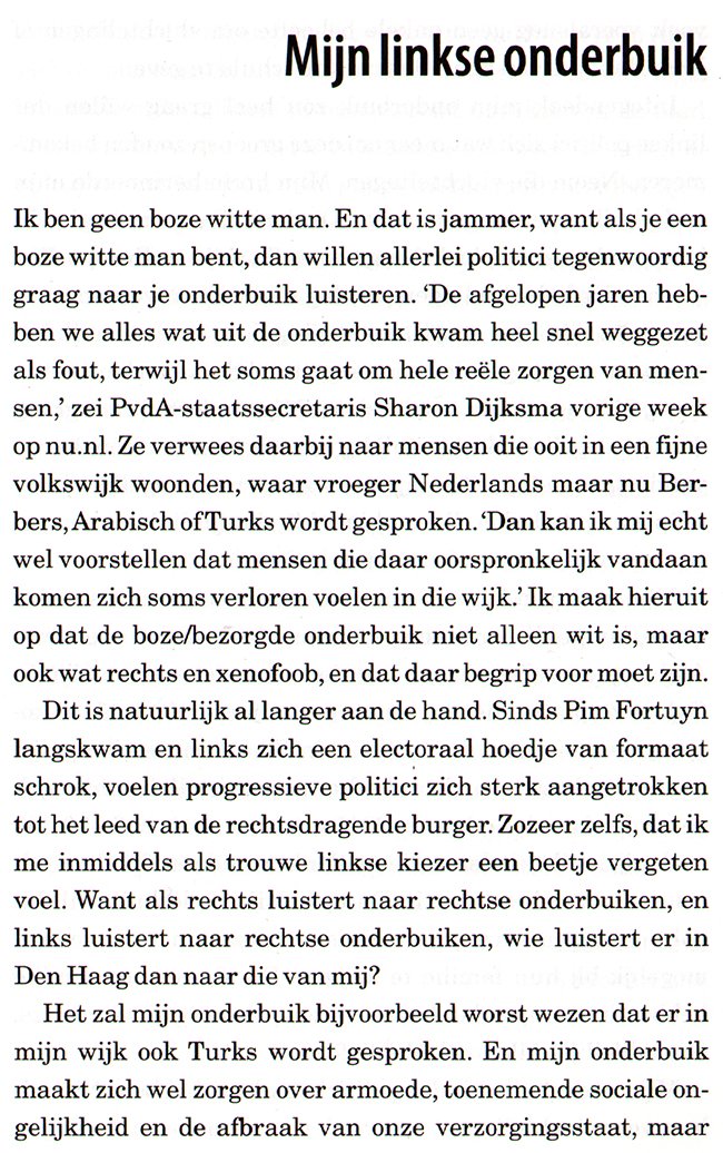begrip voor rechts en xenofoob?