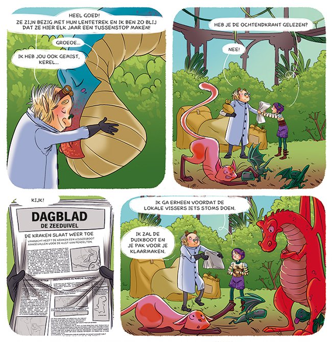 de krant