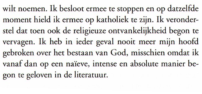de literatuur