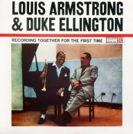 louis armstrong and duke ellington recording together for the first time