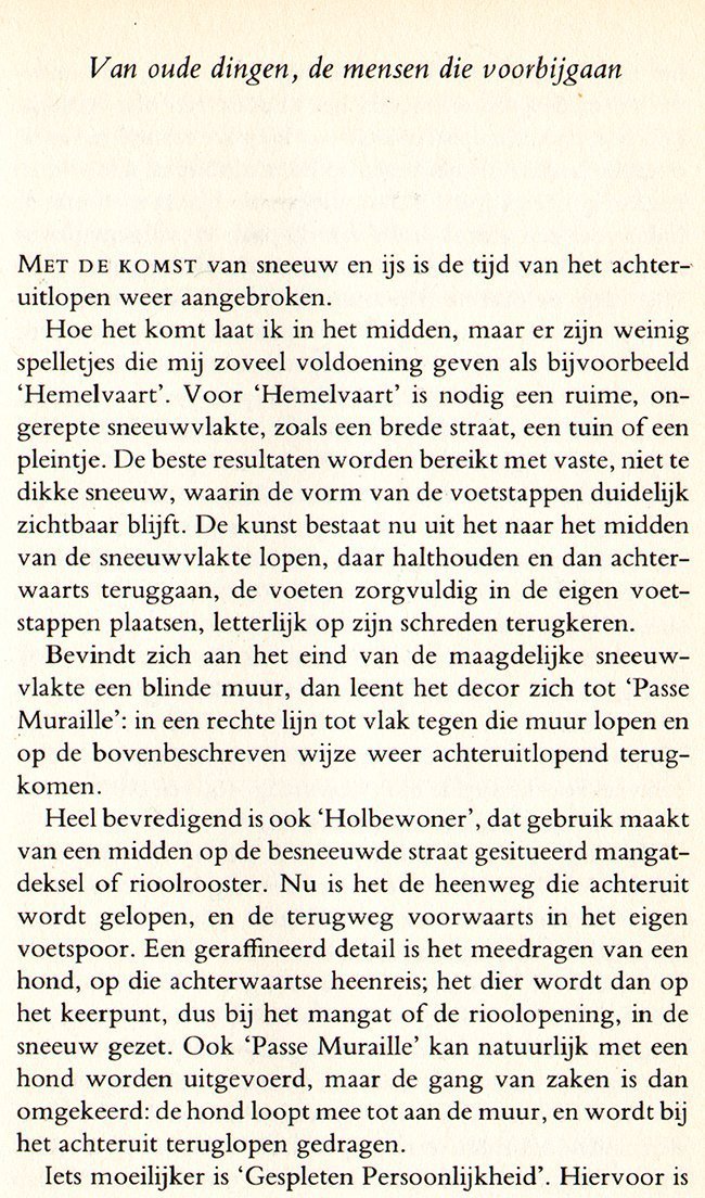 achteruitlopen