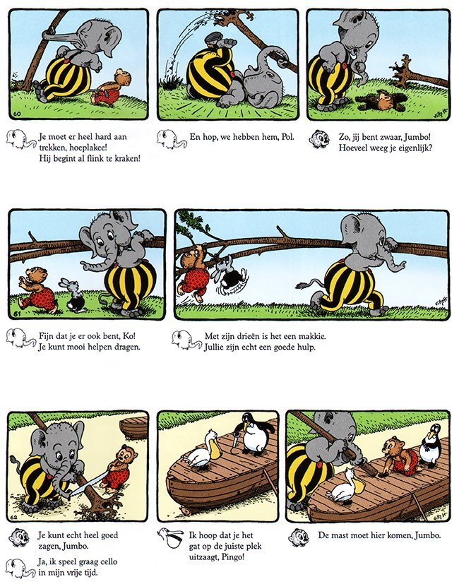 let op de kleine grapjes...