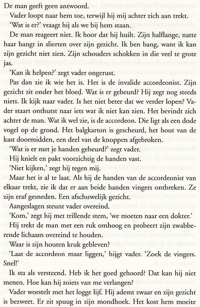 zoek de vingers!