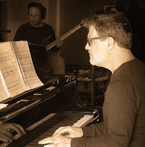 wingfield, gitaar en husband piano