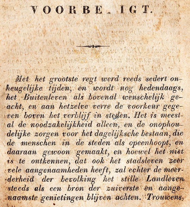 voorberigt voorberigt