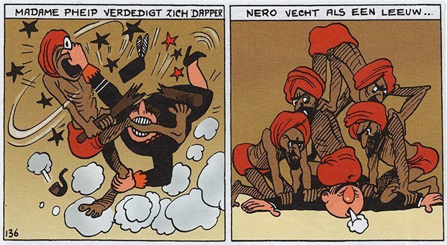 madam pheip verdedigt zich dapper...