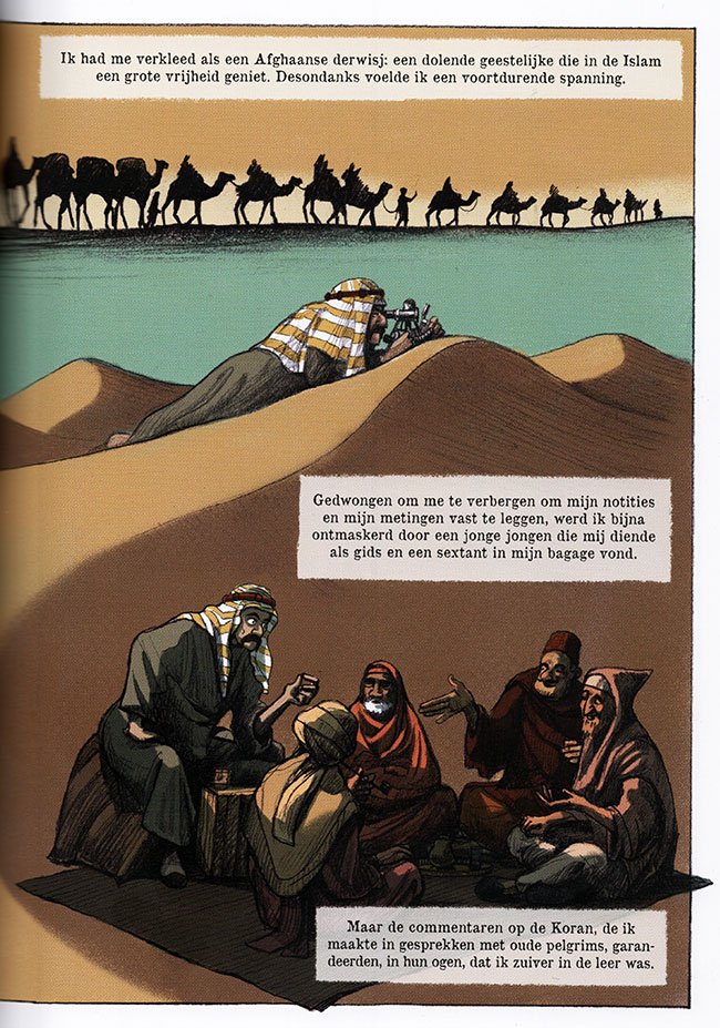 burton in arabië