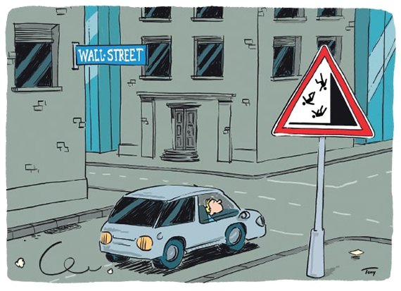 wall street...