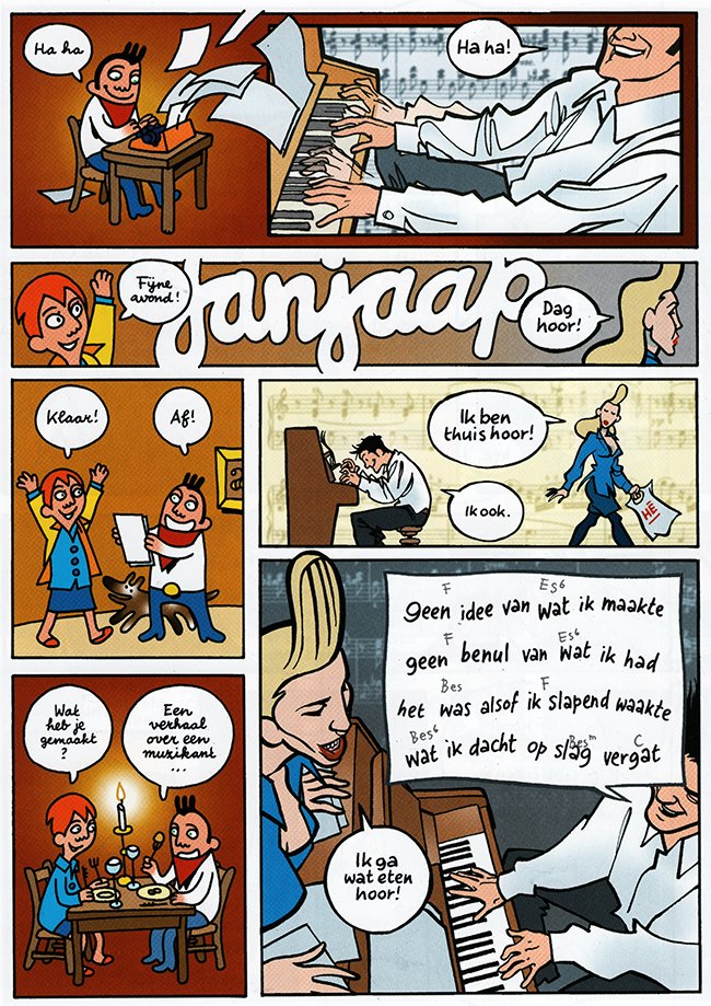 janjaap schrijft een verhaal