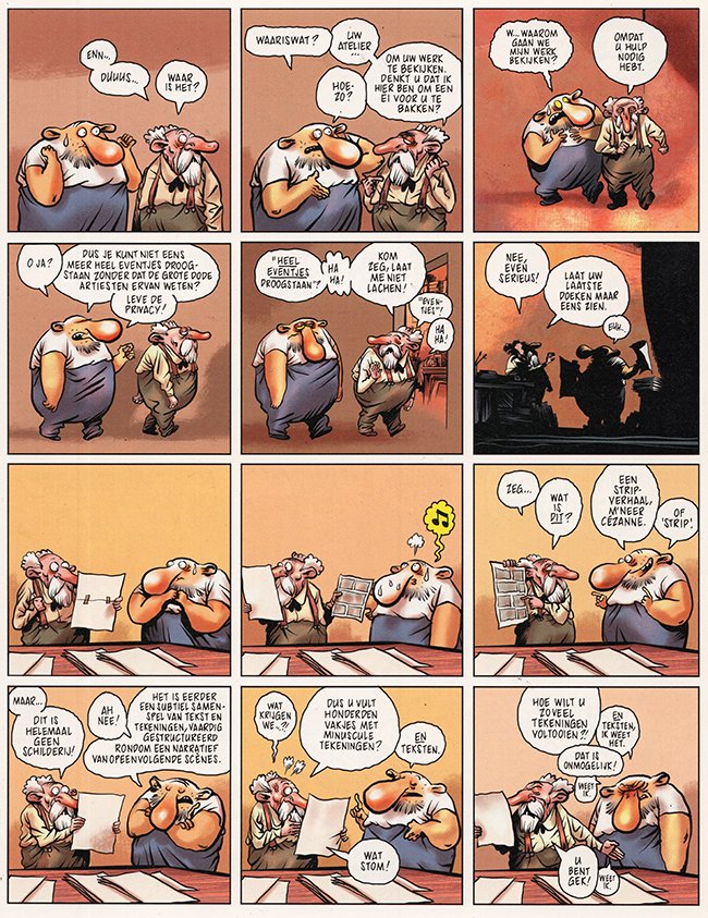 cezanne komt bij larcenet