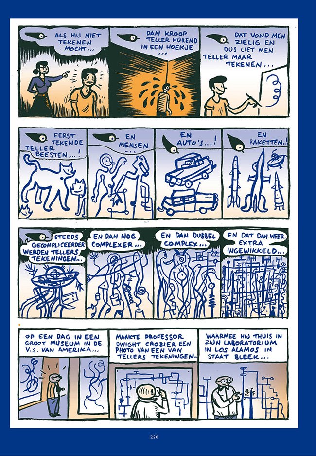 de tekenaar
