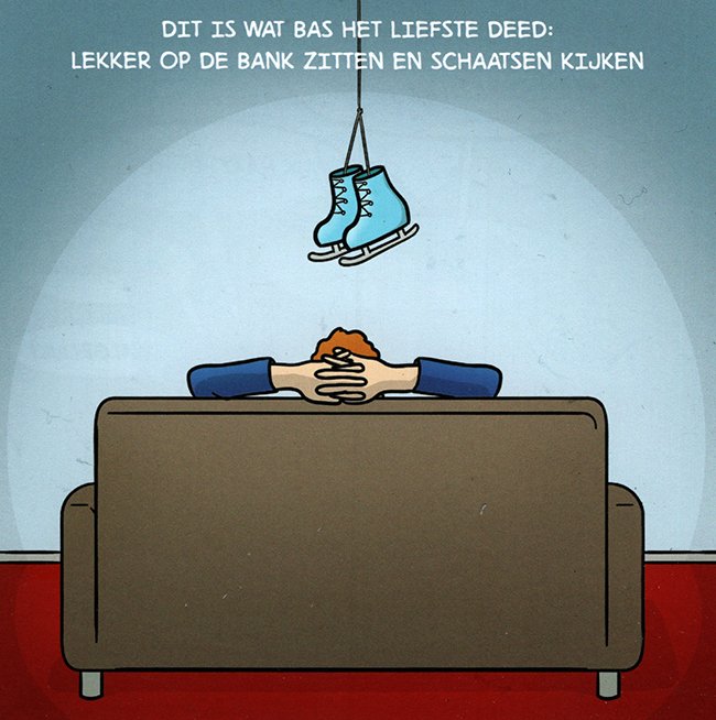 schaatsen kijken...