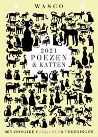 wasco 2021 poezen en katten scheurkalender