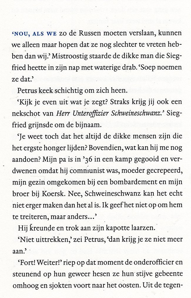 op weg naar het oostfront