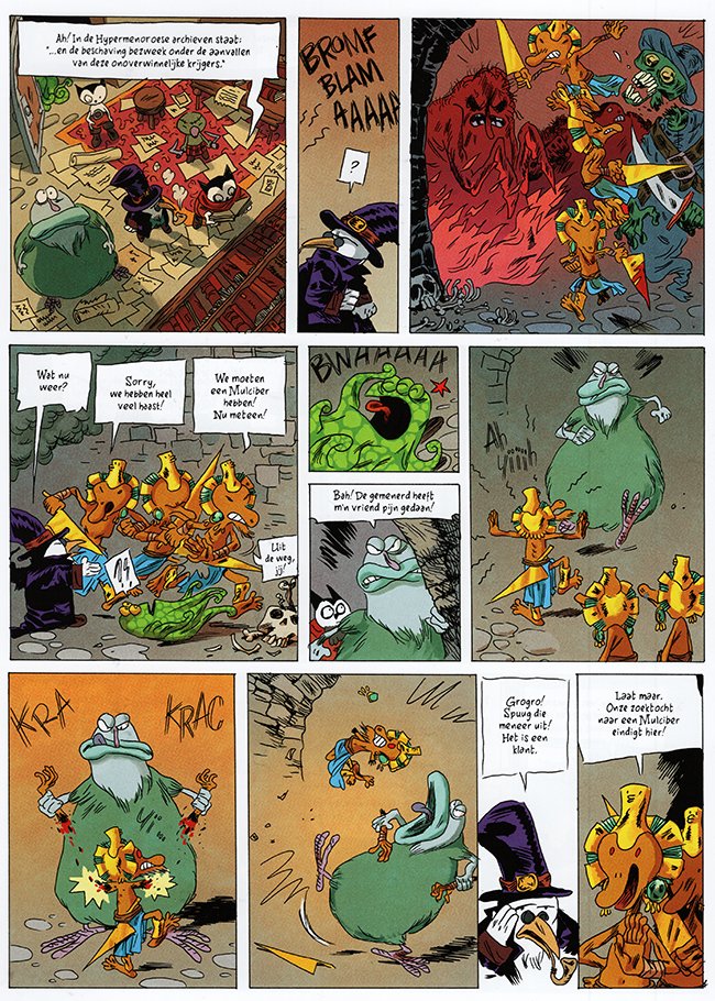 grogro verschijnt ten tonele