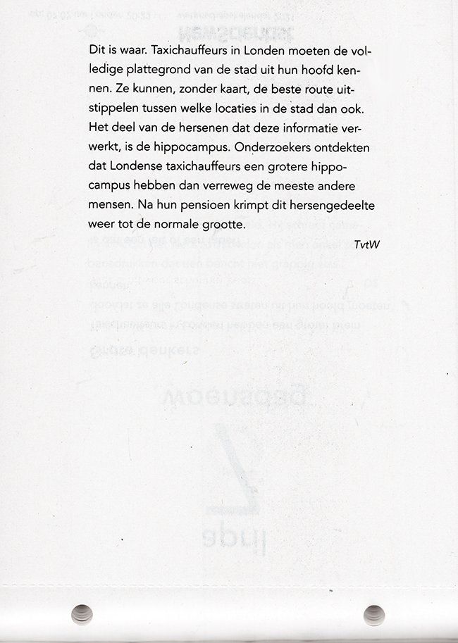 het antwoord van 7 april