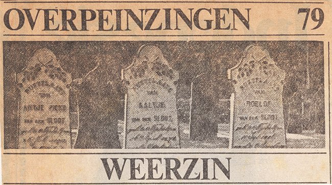 weerzin