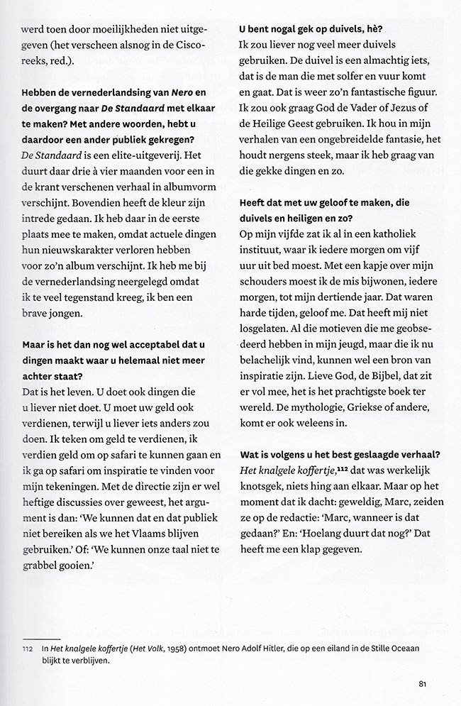 interview met stripschrift interview met stripschrift