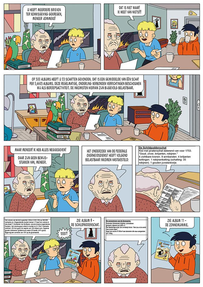 de opsomming...