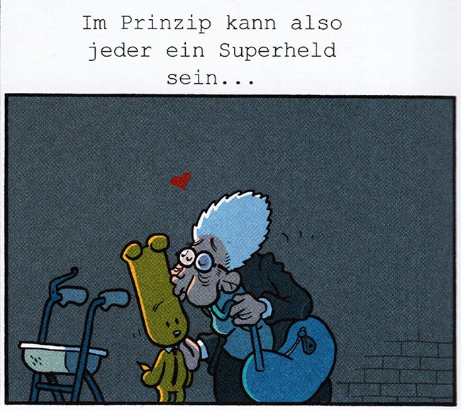 dus in principe kan iedereen een superheld zijn... dus in principe kan iedereen een superheld zijn...