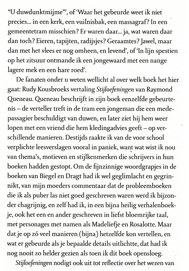 stijloefeningen
