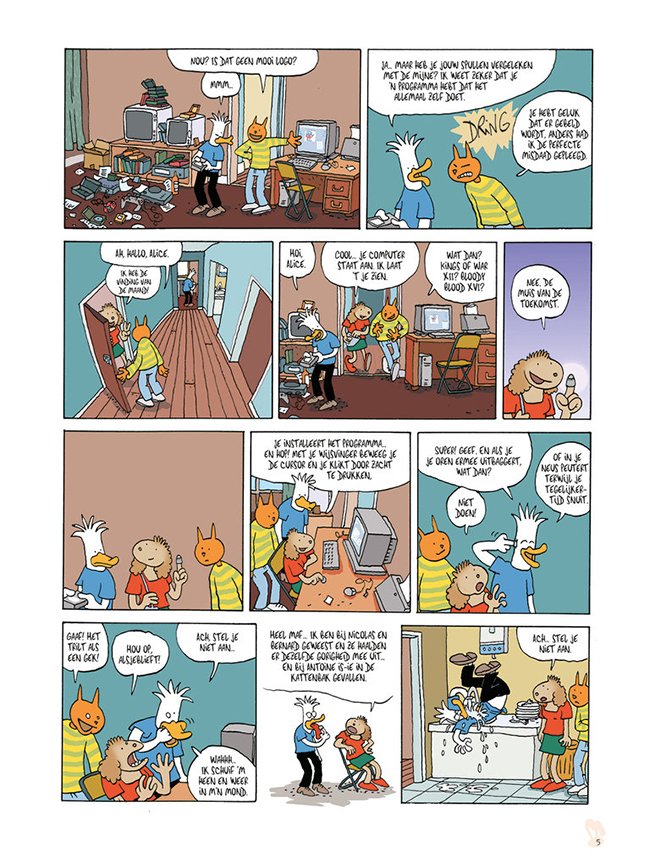 stel je niet aan