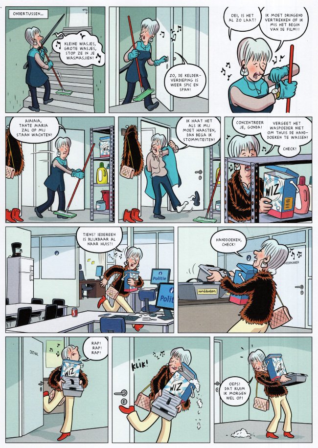 de poetsvrouw