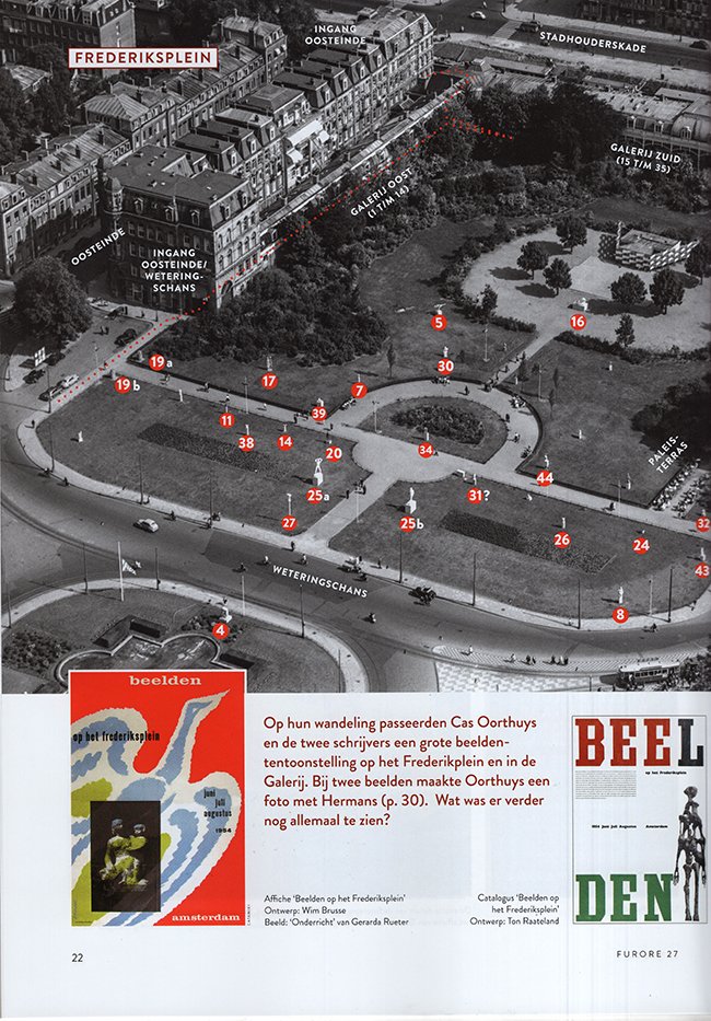 beelden op het frederiksplein
