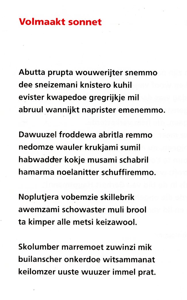 hardop voorlezen graag!