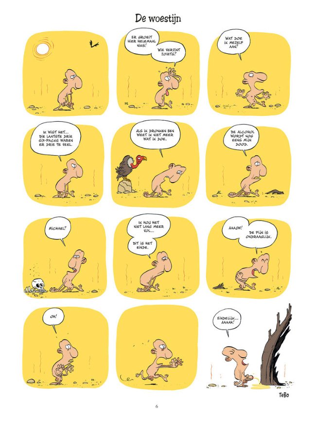 de woestijn