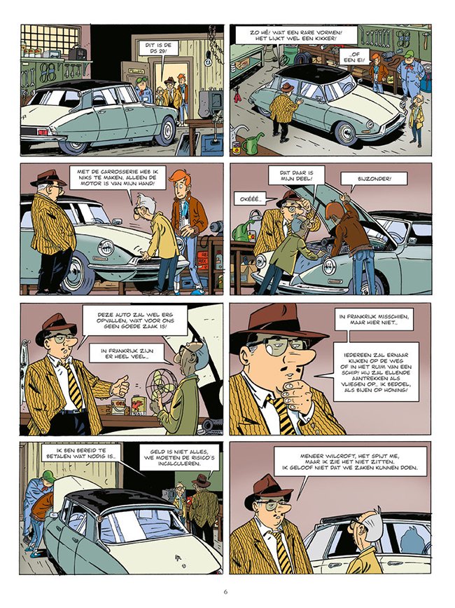 een opvallende auto