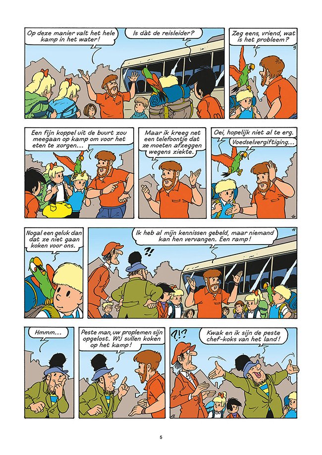 koks voor het kamp