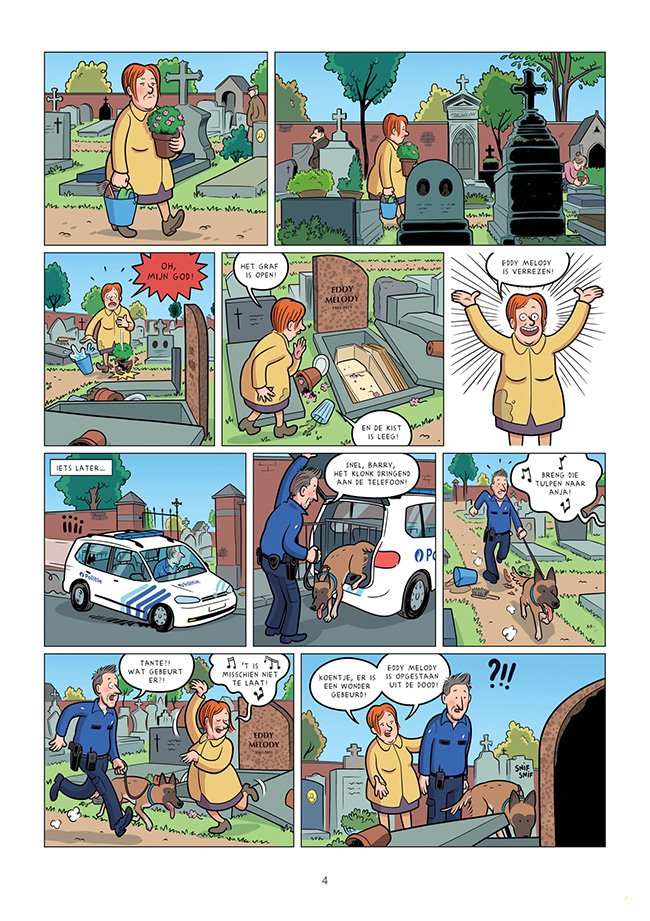 een leeg graf